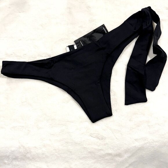NWT Tavik Goldie Swim Bottom in Black - Medium - Picture 2 of 7